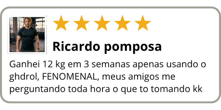 Cliente aprovando o GHDROL