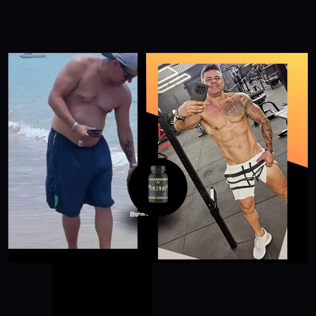 Resultado de definição corporal com GHDROL