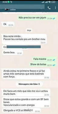 Relato de cliente 7 sobre o GHDROL